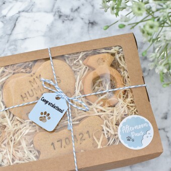 Personalised Wedding Dog Biscuits