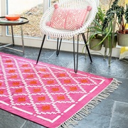 Effortless Trading pink rug
