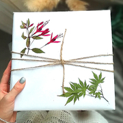 StephieAnn Pressed Flower Gift Wrap - Available on all orders