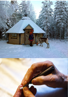 Our Sami Craftsman making our pieces