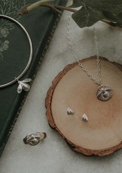 Lucy Flint Jewellery sterling silver Bee Collection