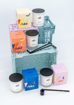 OLOR LUXURY SCENTED CANDLE COLLECTION 