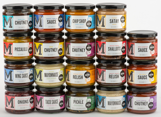 manfood pickles and sauces