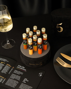 Chilli No. 5 - Dining Collection - Awarded gourmet chilli hot sauces packed with superfoods & supplements perfect to gift