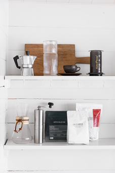 A GUSTATORY coffee subscription package improving the look of your home
