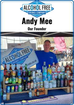 A picture of Andy Mee Founder of The Alcohol Free Drinks Company