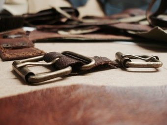 Choosing leather and hardware