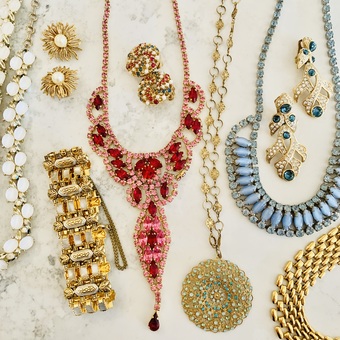 Vintage jewellery collection