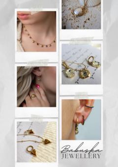 Babuska Jewellery collection of earring sets, gold hoop earrings and more