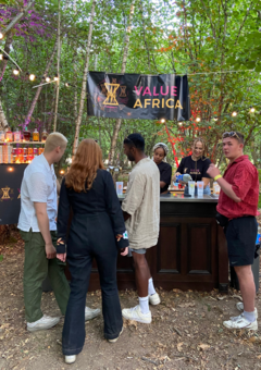 Value Africa bar in the woods