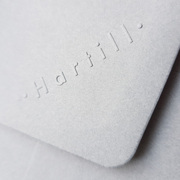 Hand embossed Hartill Envelope Stamp