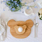 Children's breakfast sets Eco wooden tableware at Blue Brontide UK