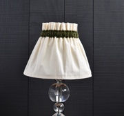 Dolly cream Scrunchie gathered Lampshade