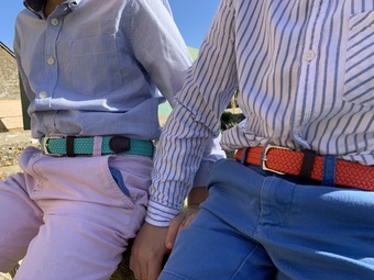 Pellegrine Kids Woven Belts for Boys and Girls 