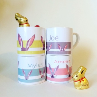 personalised easter mugs