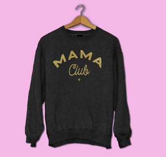 Glitter Mama Club jumper