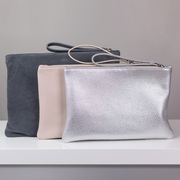Leather and Suede Clutch Bags