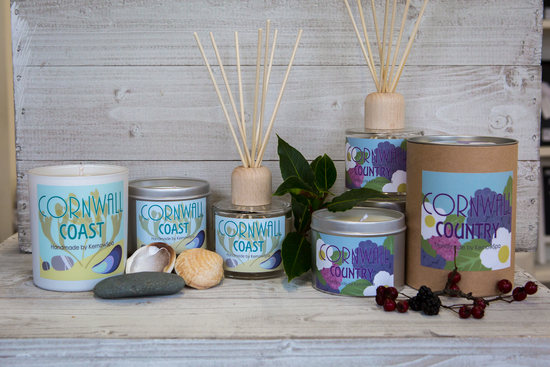 Coast and Country candles and room diffusers