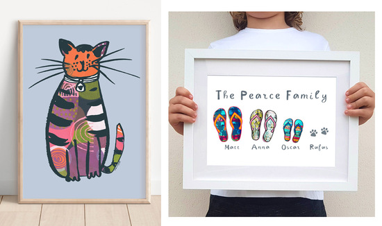 Colourful and fun prints for all the family