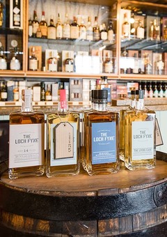 The Loch Fyne range in our shop in Inveraray