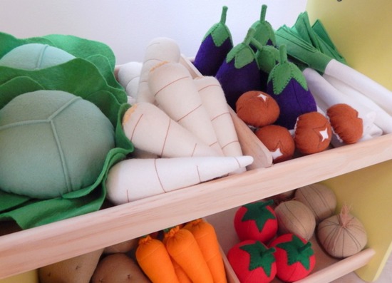 Feed your child's imagination with felt food for little people
