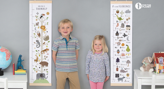 Personalised canvas height charts