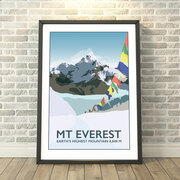 Mount Everest, Base Camp Print
