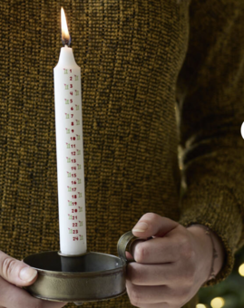 Welly Boot Advent Candle