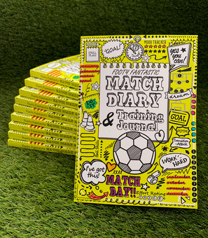 Our best seller, Footy Fantastic: Match Diary and Training Journal