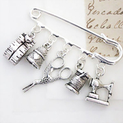 Our sewing brooch is always popular.
