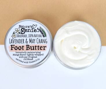 Nature's Genie Lavender & May Chang Foot Butter