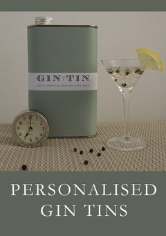 GiN IN A TIN - PERSONALISED GIN GIFTS