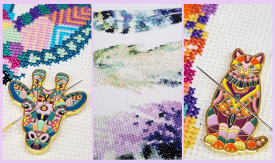 Modern cross stitch embroidery kits perfect for beginners and advanced stitchers and crafters
