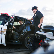 Drift Limits Police Pursuit: Mx5 Vs Dodge Charger V8
