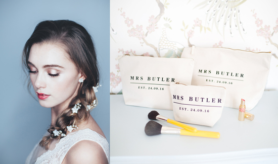 Rosie Willett Designs hair pins and make up bags