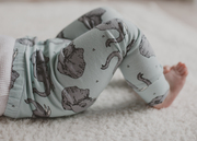 Organic Unisex Baby and Toddler Elephant Leggings