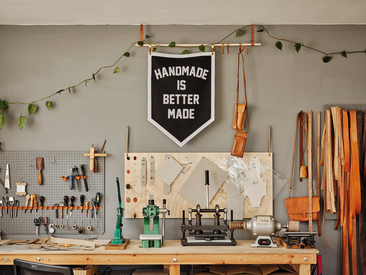 Handmade is better made banner