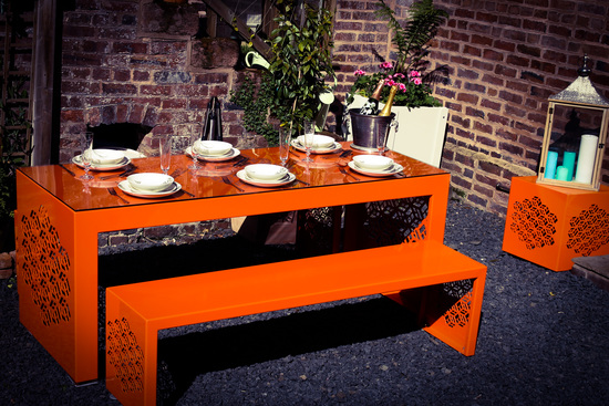 Table & Bench Set