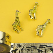 Giraffe Enamel Pins