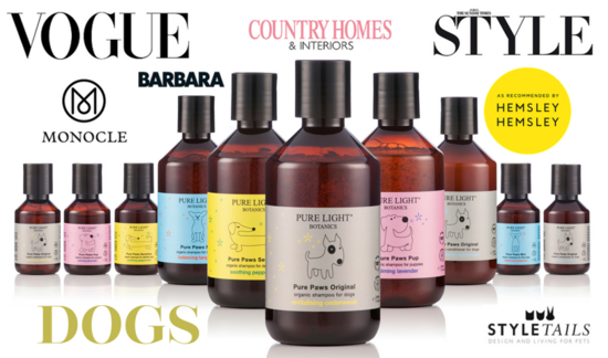 Award-winning organic products for bath & body, home scenting and dogs