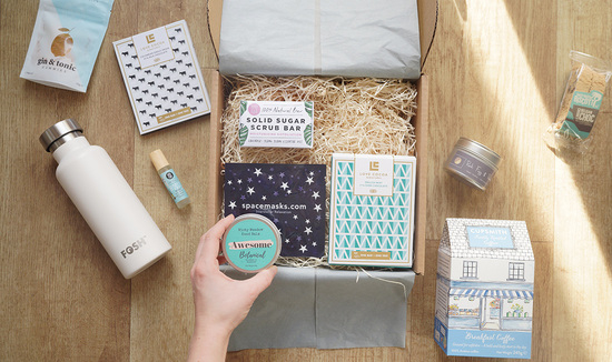 curated home and well being gift boxes