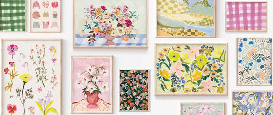 New collection of prints by Candice Gray textiles