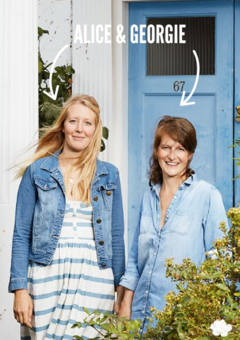 DOTTY DUNGAREES FOUNDERS ALICE AND GEORGIE