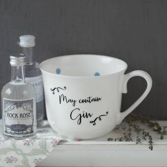 gin and spot design cups