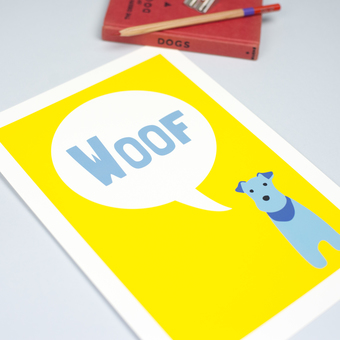 Woof Print by Forever Foxed