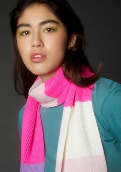 colourful cashmere scarf