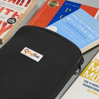 Water resistant book pouch