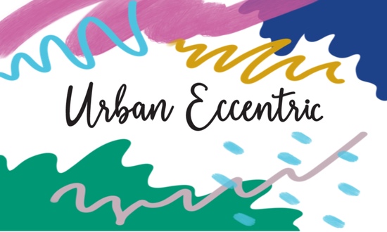 Brand Cover Image Showing Urban Eccentric Logo and Branding