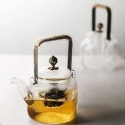 Glass teapot - Square