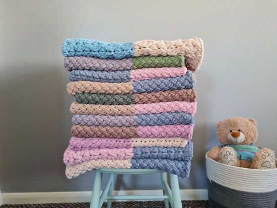 Snagl handmade baby blankets